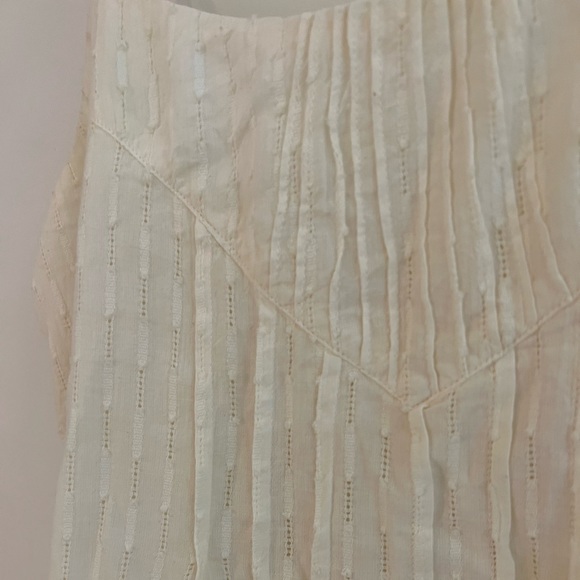 Urban Outfitters Dina Frock Beige Babydoll Dress size medium - Picture 4 of 7